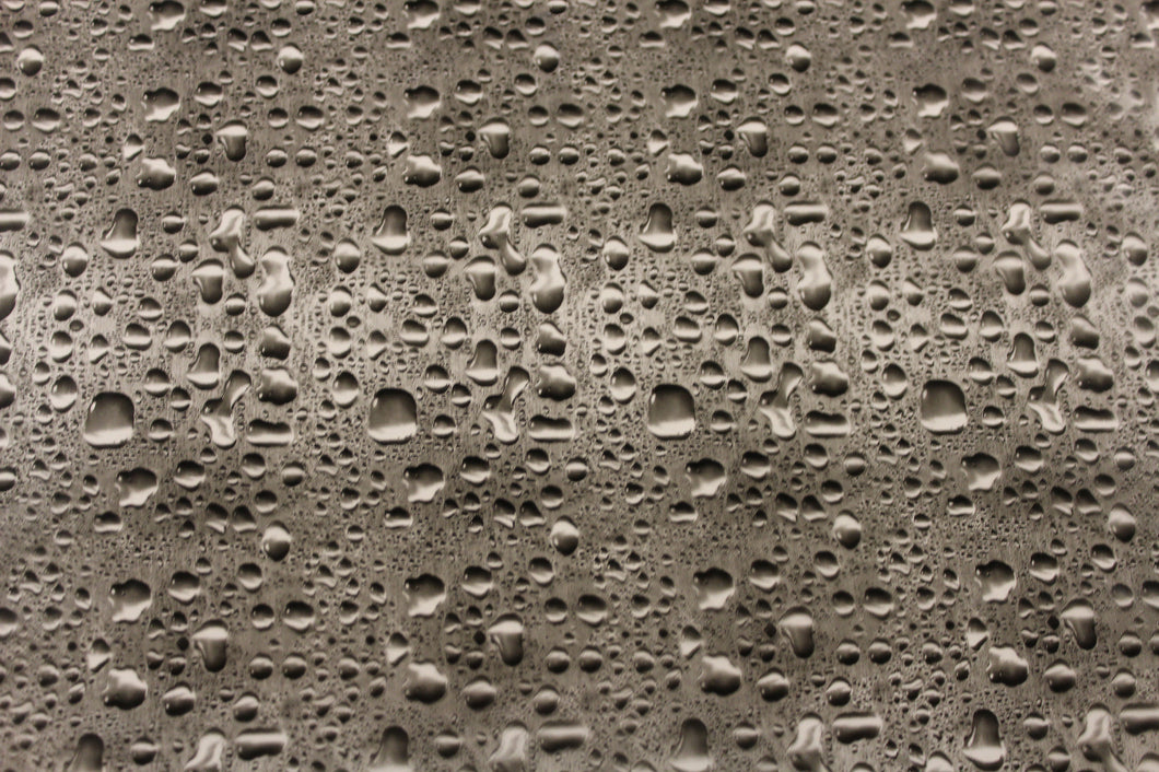 Dark Grey Bubbles - 100cm
